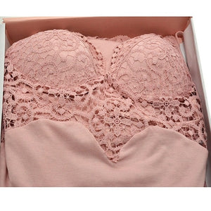 JEREMI 573 6 Pieces COTTON Silk Sets Women Bride Trousseau Dowry Sexy Lace Robe Sleepwear Kit Nightwear Pyjama Sets Gift Turkish